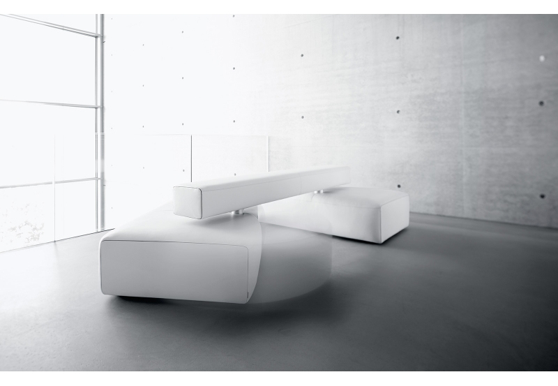 创意现代白色沙发艺术